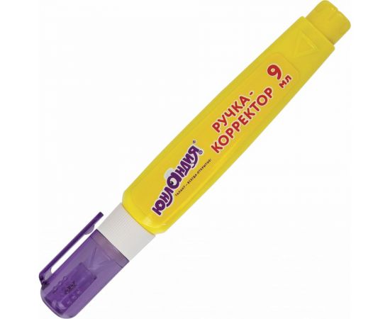 Ручка-корректор ЮНЛАНДИЯ 9 мл, металлический наконечник 228432 – изображение 2