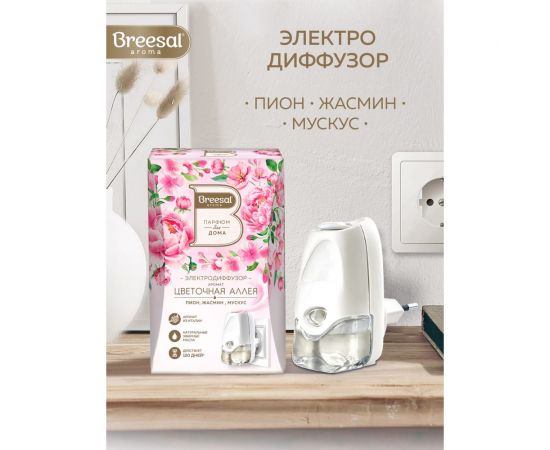 Электрический диффузор Breesal Цветочная аллея 20 мл (6) ELDF009 – изображение 2