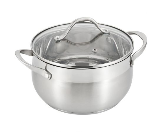 Кастрюля appetite Tessi нержавеющая сталь 6 л GS08603 – изображение 2