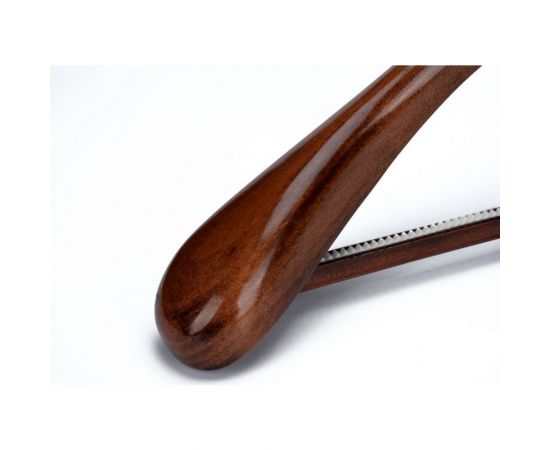 Усиленная вешалка-плечики с перекладиной Attache цвет орех 285359 – изображение 2