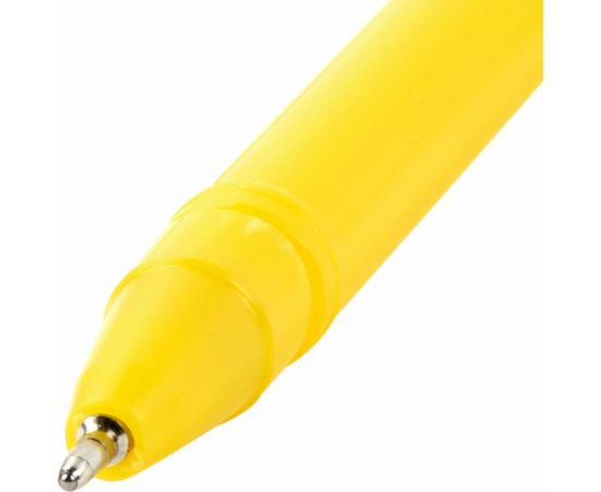 Шариковая ручка ЮНЛАНДИЯ Собачка с топпером, корпус ассорти, синяя, узел 0.7 мм 143807 – изображение 3