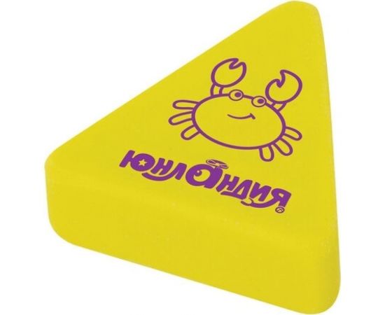 Ластик ЮНЛАНДИЯ Морские обитатели 27x27x9 мм, цвет ассорти, треугольный 228714 – изображение 3