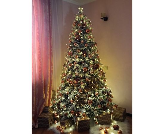 Заснеженная искусственная ель BEATREES Polaris 2.4 м 1040724 – изображение 3