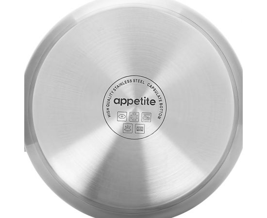 Кастрюля appetite Tessi нержавеющая сталь 6 л GS08603 – изображение 3