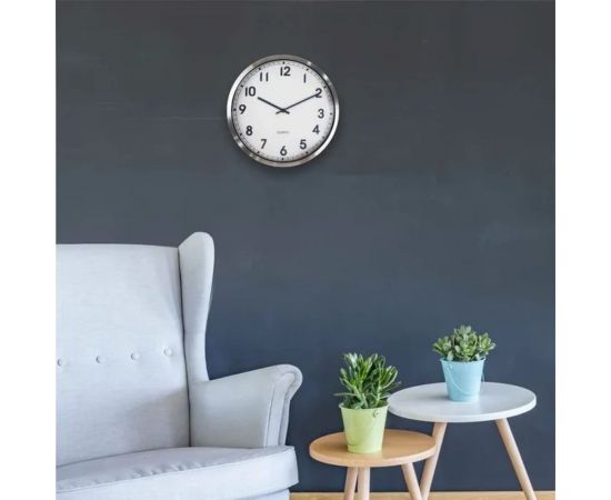 Настенные круглые часы Apeyron цвет корпуса серебристый, металл, 25 см ML200913 – изображение 3