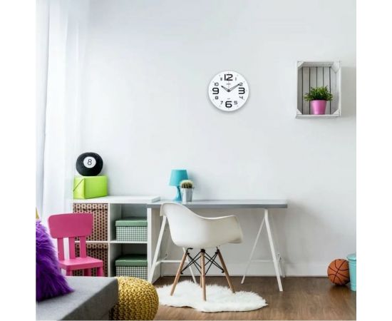 Настенные круглые часы Apeyron цвет корпуса белый, пластик, 25 см PL200911 – изображение 4