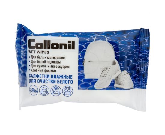 Влажные салфетки Collonil для белой обуви, подошвы, сумок и аксессуаров из кожи и текстиля WW15 – изображение 4