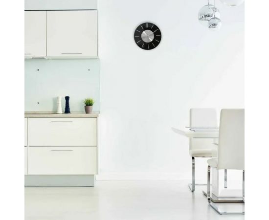 Настенные круглые часы Apeyron цвет корпуса черный, стекло, 32,7 см GL200923 – изображение 4