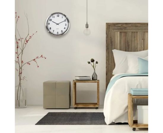 Настенные круглые часы Apeyron цвет корпуса серебристый, металл, 25 см ML200913 – изображение 4