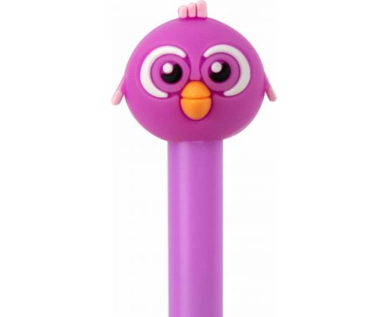 Шариковая ручка ЮНЛАНДИЯ с топпером П??енец корпус ассорти, синяя, узел 0.7 мм 143811 – изображение 4