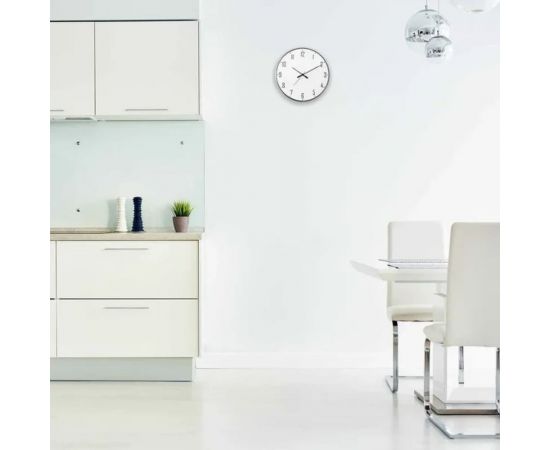 Настенные круглые часы Apeyron цвет корпуса серебристый, металл, 33 см ML200916 – изображение 4