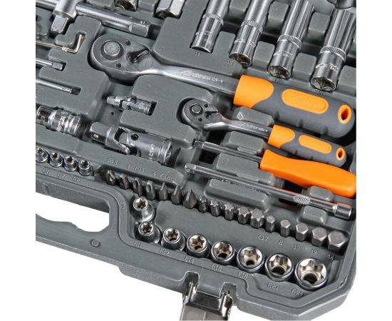 Универсальный набор инструментов 137 предметов, пластиковый кейс Airline AT-137-10 – изображение 4