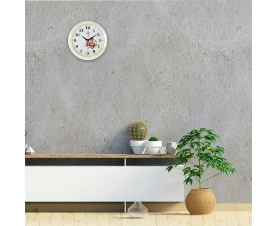 Настенные круглые часы Apeyron цвет корпуса слоновая кость, пластик, 23 см PL200910 – изображение 4