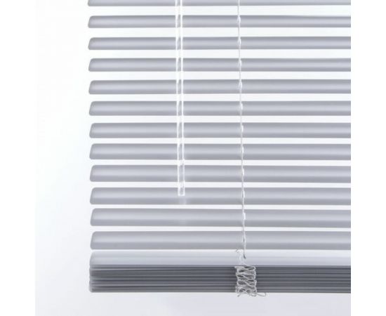 Горизонтальные жалюзи BRABIX 40x160 см алюминий цвет серебристый 606031 – изображение 5