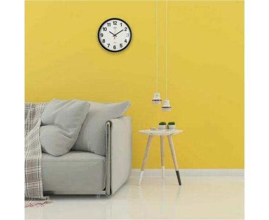 Настенные круглые часы Apeyron цвет корпуса черный, пластик, 30 см PL200908 – изображение 5