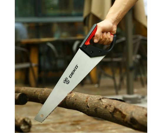Ножовка по дереву DEKO DKHS03, 400 мм DEKO (3638) 065-0978 – изображение 6