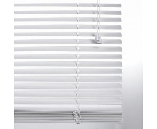 Горизонтальные жалюзи BRABIX 80x155 см пластик цвет белый 606026 – изображение 6
