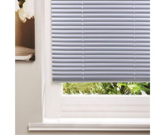 Горизонтальные жалюзи BRABIX 40x160 см алюминий цвет серебристый 606031 – изображение 9