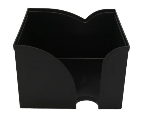 Пластбокс для бумажного блока ОСКОЛПЛАСТ Ок ЭКО 9х9х6 см, черный 095-02 