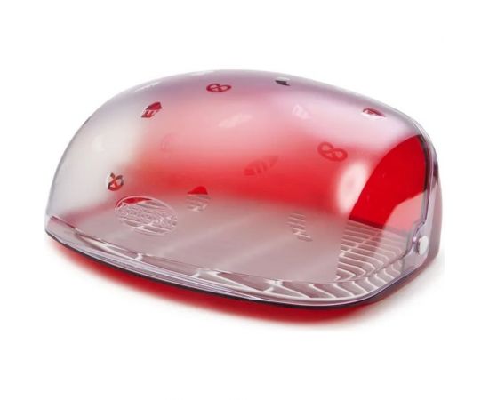 Хлебница Berossi беросси красный, полупрозрачный ИК 04112000 