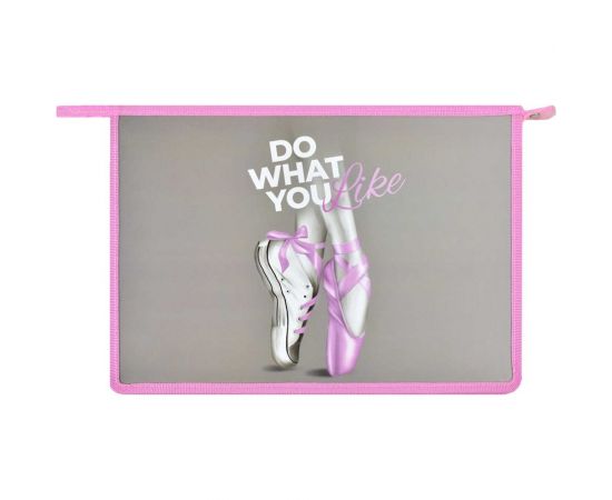 Папка для тетрадей Феникс + Будь разной полипропилен, А4, 33x23x7 см, 1 отделение, молния, дно с расширением, УФ-печать, полноцветный дизайн 59601 