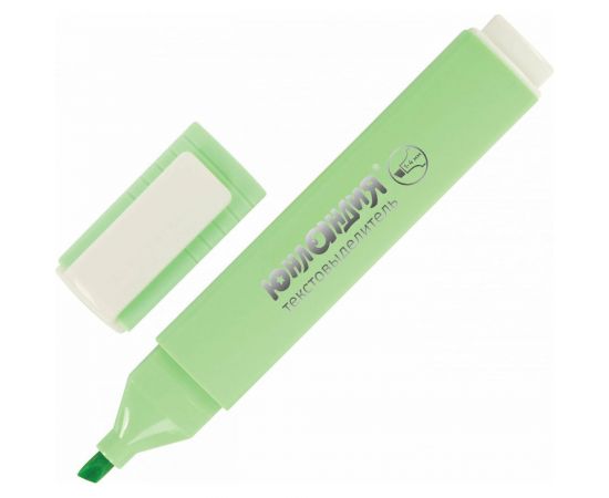 Текстовыделитель ЮНЛАНДИЯ COLORSTAR PASTEL, мята, линия 1-4 мм 151711 