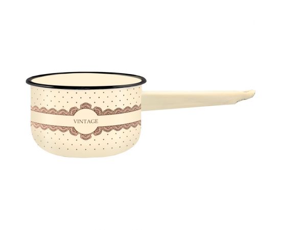 Эмалированный ковш appetite 1.5 л цилиндрический без крышки Vintage 1с42с Vintage 