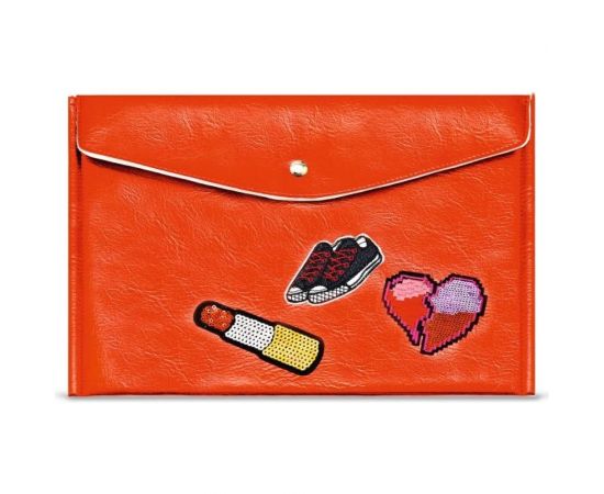 Папка для документов Феникс + 34.5x24 см, 1 отделение, металлизированная искусственная кожа, подкладка 48875 