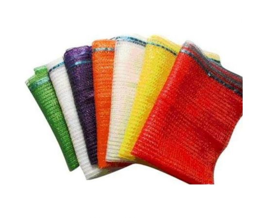 Набор сеток-мешков ЛЕТО для овощей 50х80см до 40 кг с завязками 10 шт 97705 