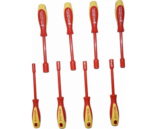 Набор диэлектрических отвёрток-ключей IZELTAS 8 предметов 4773008108 