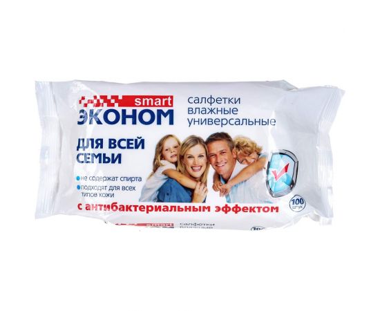 Влажные антибактериальные салфетки РемоКолор 100 шт. 20-7-100 