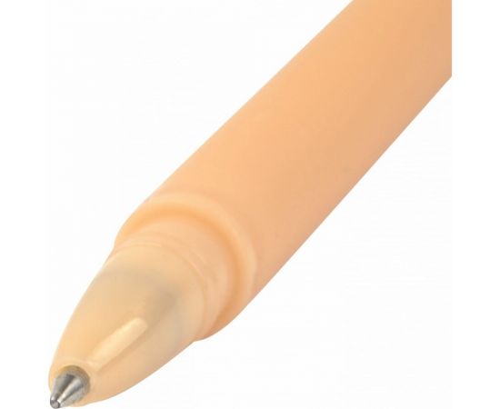 Фигурная шариковая ручка ЮНЛАНДИЯ Гриб силиконовый корпус, ассорти, синяя, узел 0.7 мм 143796 – изображение 2