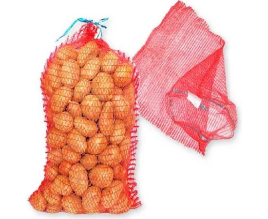 Набор сеток-мешков ЛЕТО для овощей 30х47см до 9 кг с завязками и ручками 10 шт 97704 – изображение 2