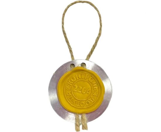 Алюминиевая плашка для опечатывания на одну печать ТПК Технологии Контроля 24184 – изображение 2