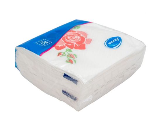 Салфетки бумажные 24x24 с рисунком Роза 1сл 50листов Лилия 513 – изображение 2