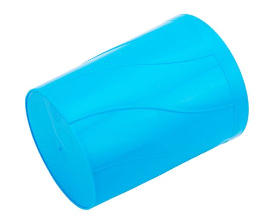 Стакан для пишущих принадлежностей ОСКОЛПЛАСТ голубой 300-13 – изображение 3