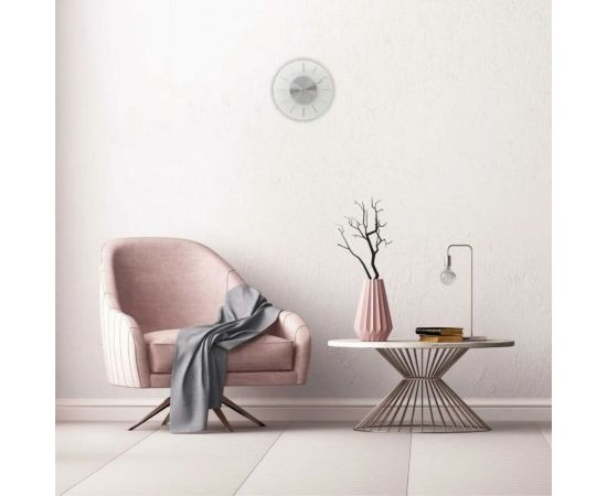 Настенные часы Apeyron круглые, цвет корпуса белый стекло GL200922 – изображение 3