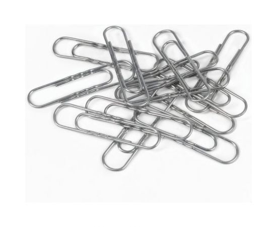 Большие скрепки ОФИСМАГ 50 мм, оцинкованные, гофрированные, 50 шт, в картонной коробке 223090 – изображение 3