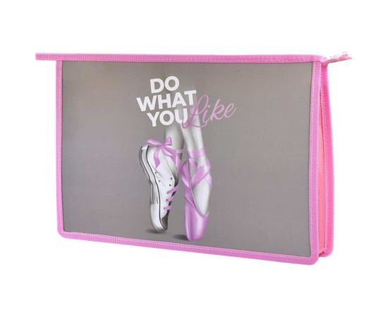 Папка для тетрадей Феникс + Будь разной полипропилен, А4, 33x23x7 см, 1 отделение, молния, дно с расширением, УФ-печать, полноцветный дизайн 59601 – изображение 3