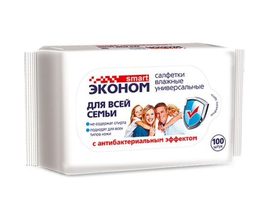 Влажные антибактериальные салфетки РемоКолор 100 шт. 20-7-100 – изображение 3