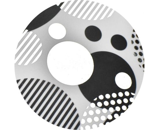 Папка для документов Феникс + КРУГИ полипропилен, А4, 33.3x23.5 см, 2 отделения, кнопка, тиснение фольгой, УФ-печать 49682 – изображение 5