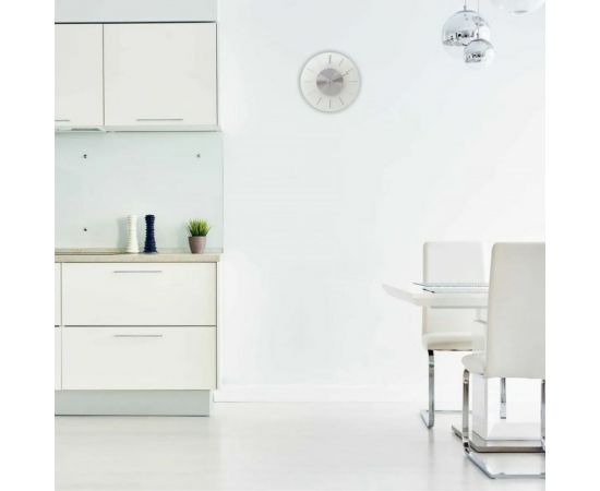 Настенные часы Apeyron круглые, цвет корпуса белый стекло GL200922 – изображение 5