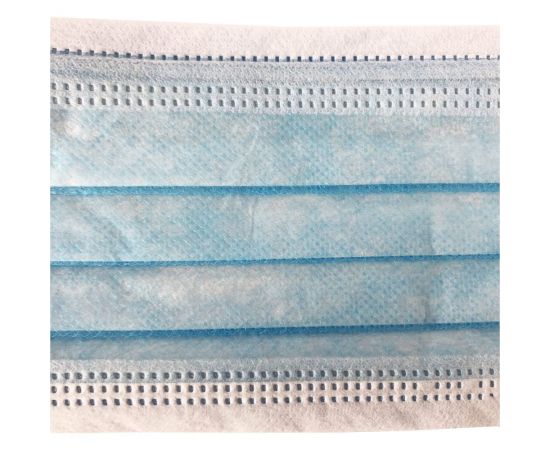 Одноразовая защитная Маска Спец трехслойная на резинках с носовым фиксатором 50 шт МАСКА-50 – изображение 6