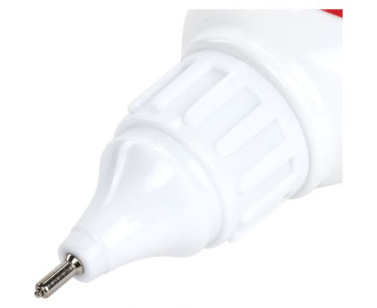 Ручка-корректор и корректирующая жидкость ОФИСМАГ 12 мл, 2 в 1: металлический наконечник и кисточка 225218 – изображение 6