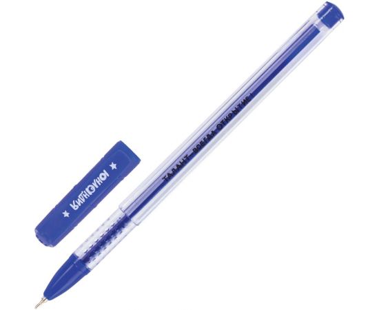 Шариковые ручки ЮНЛАНДИЯ масляные, набор 8 шт., STAR АССОРТИ узел 0.7 мм, линия 0.35 мм 143011 – изображение 9