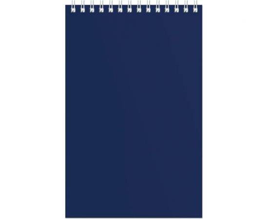 Блокнот Альт Офис A5, 60 листов, синий, в клетку, на спирали, 127х203 мм 61355 