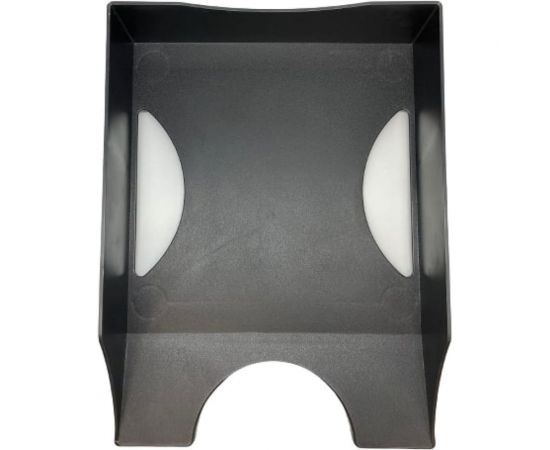 Горизонтальный лоток ОСКОЛПЛАСТ Лайт ЭКО черный 521-02 