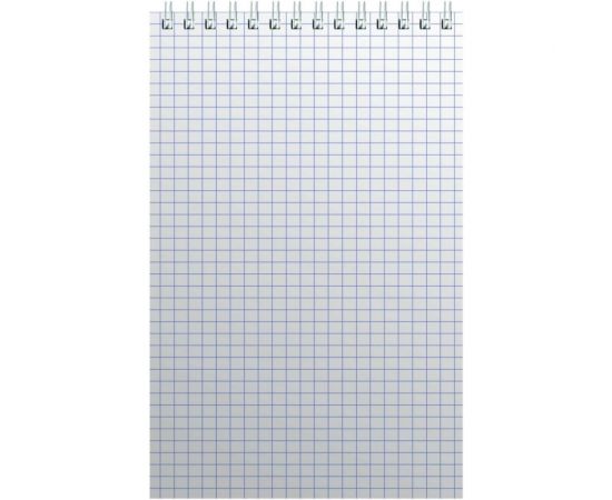 Блокнот Альт Офис A5, 60 листов, синий, в клетку, на спирали, 127х203 мм 61355 – изображение 2