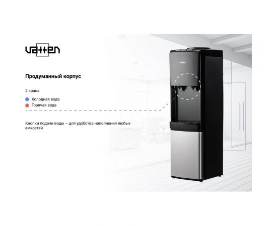 Кулер для воды VATTEN V42NF 3577 – изображение 2