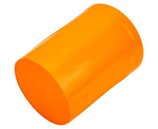Стакан для пишущих принадлежностей Осколпласт оранжевый 300-12 – изображение 2